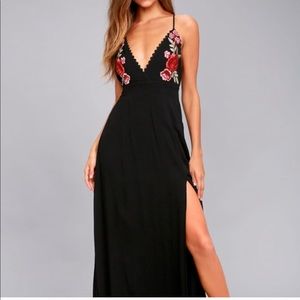 Lulus maxi dress